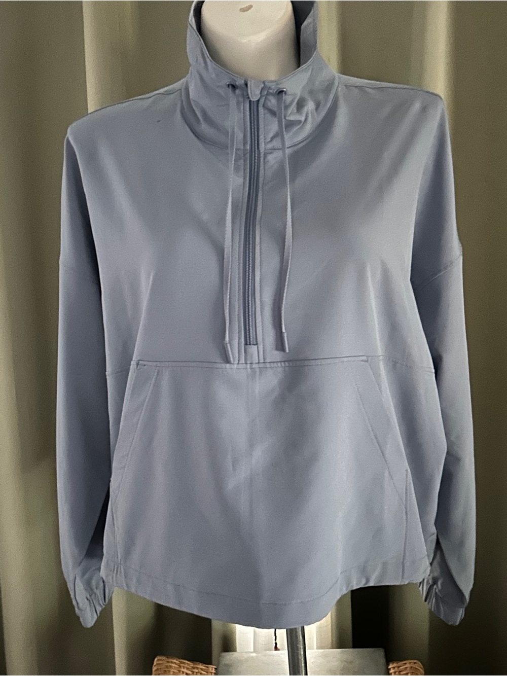 Women's 90 Degree By Reflex Citylite Victory Hike Periwi Blue Half-Zip Pullover